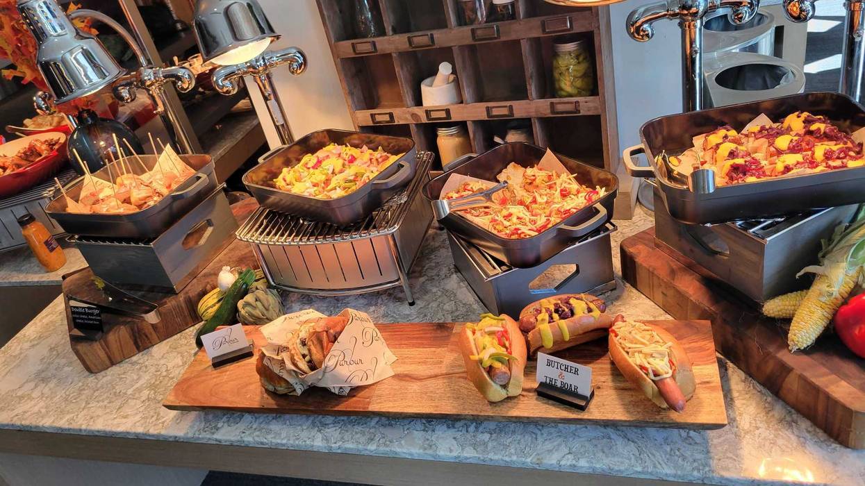 New food offerings that will be available at Target Center for Timberwolves games this season.