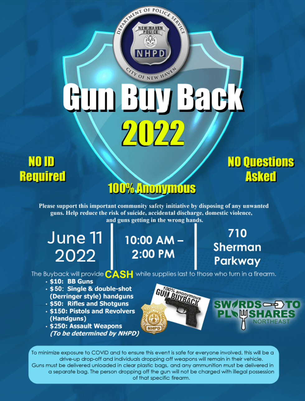 New Haven Gun Buyback 2022