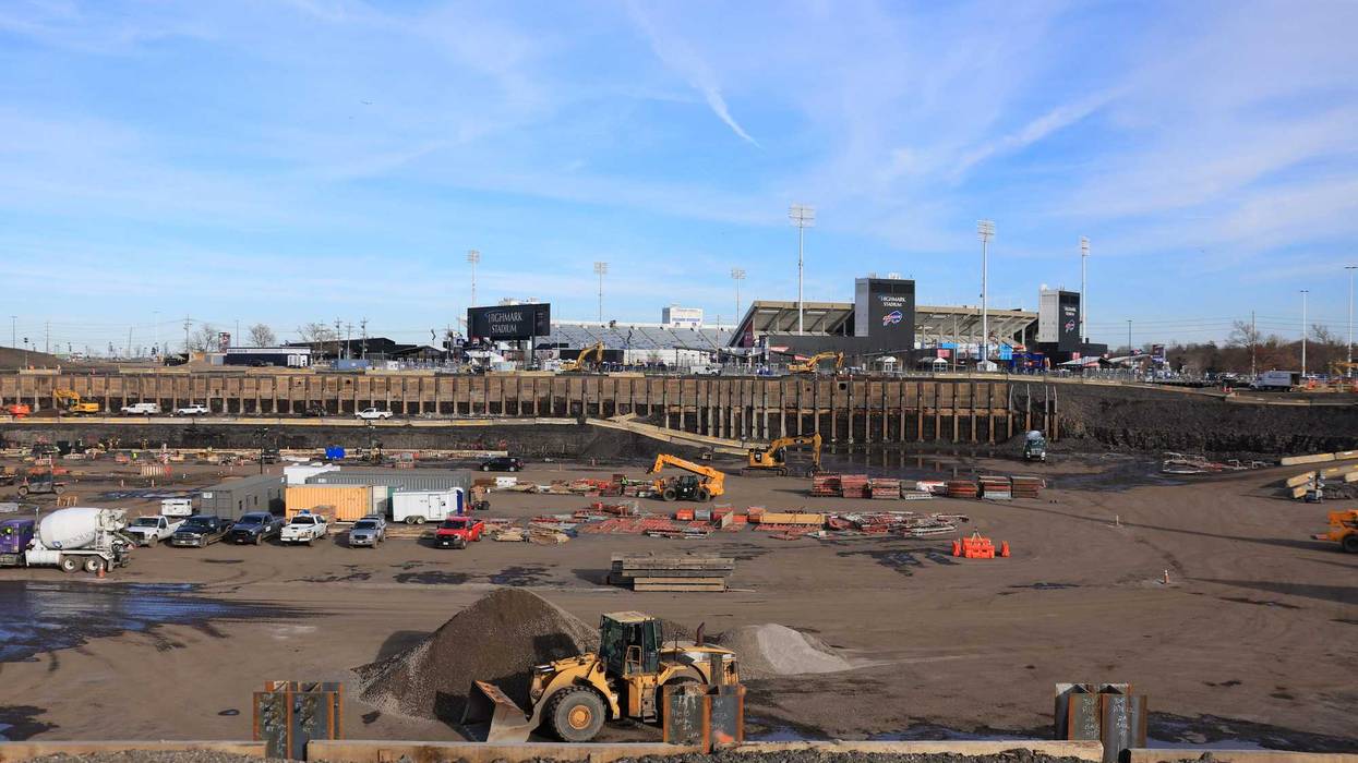 New Highmark Stadium construction site