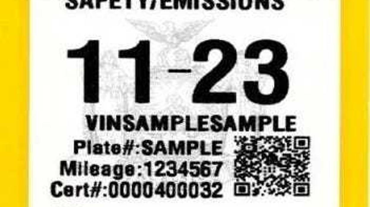 New inspection stickers for New York State