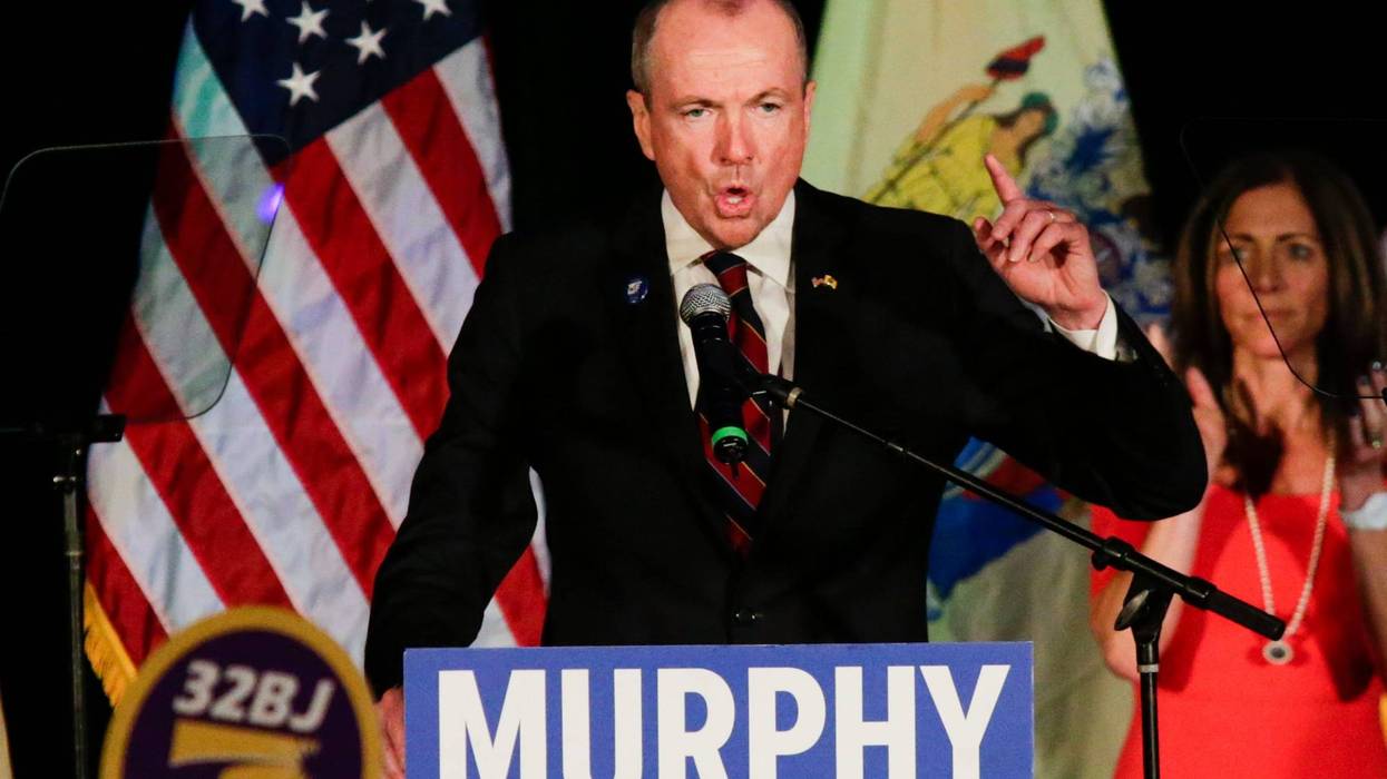 New Jersey Democratic Gov. Phil Murphy narrowly won reelection Wednesday, eking out a victory that spared Democrats the loss of a second gubernatorial seat.
