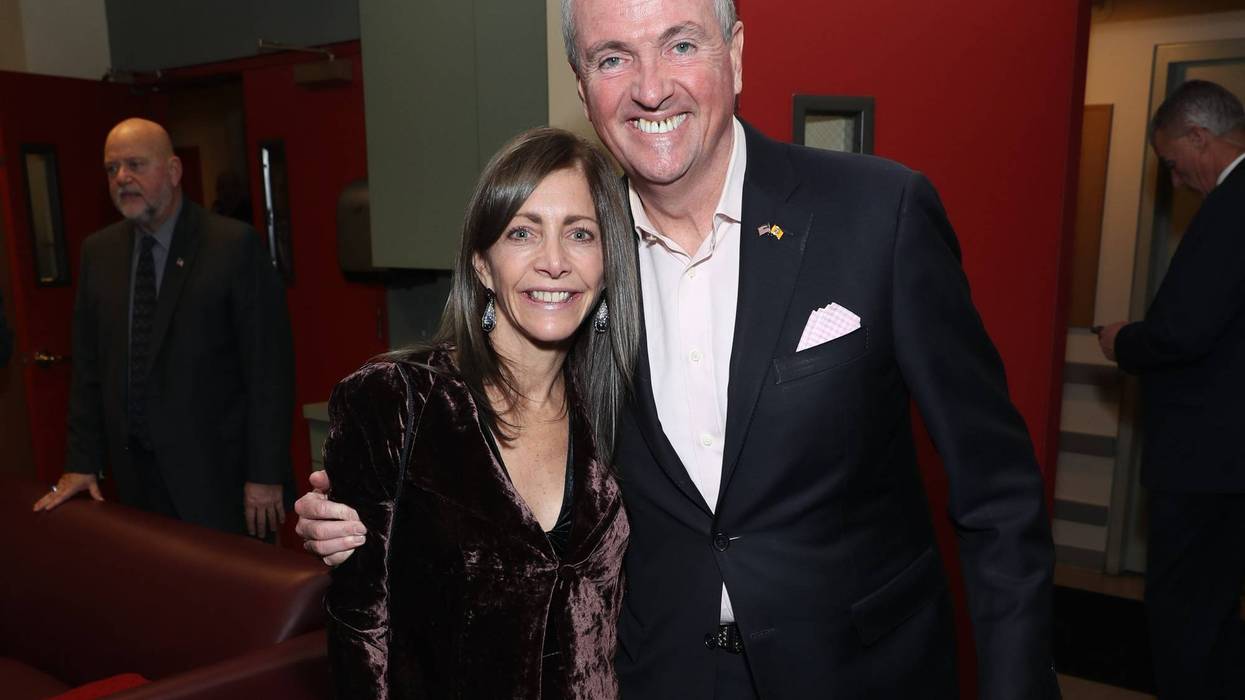 New Jersey First Lady Tammy Murphy, Gov. Phil Murphy in 2019.