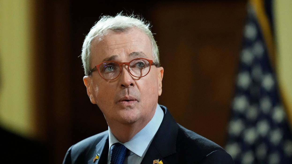 New Jersey Gov. Phil Murphy delivers his State of the State address to a joint session of the Legislature at the statehouse, in Trenton, N.J., Jan. 9, 2024.