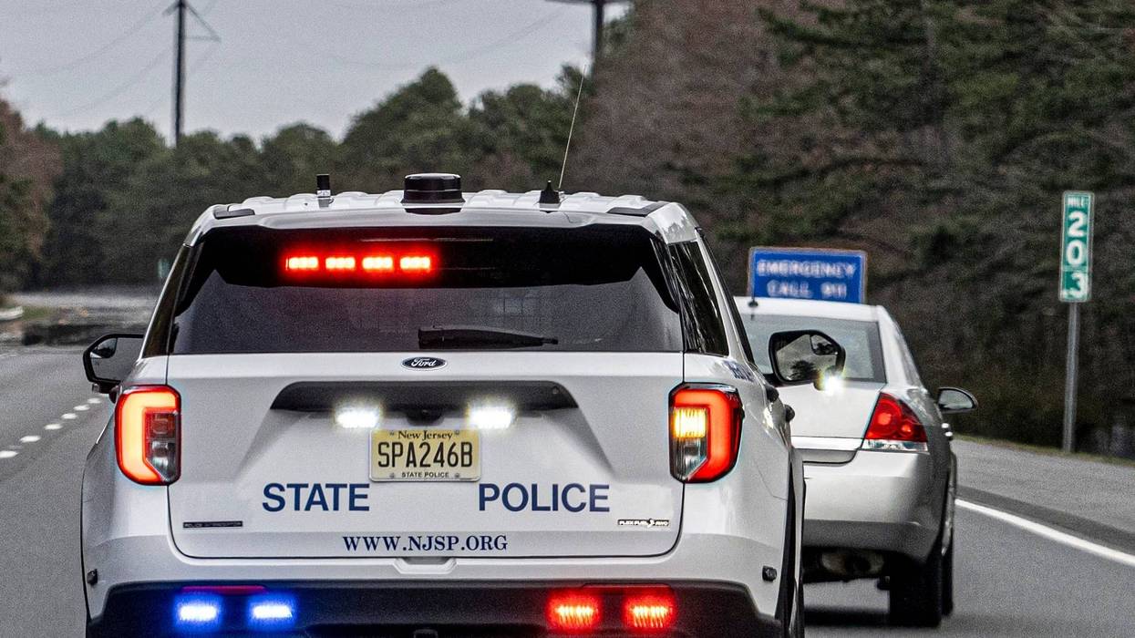New Jersey State Police car