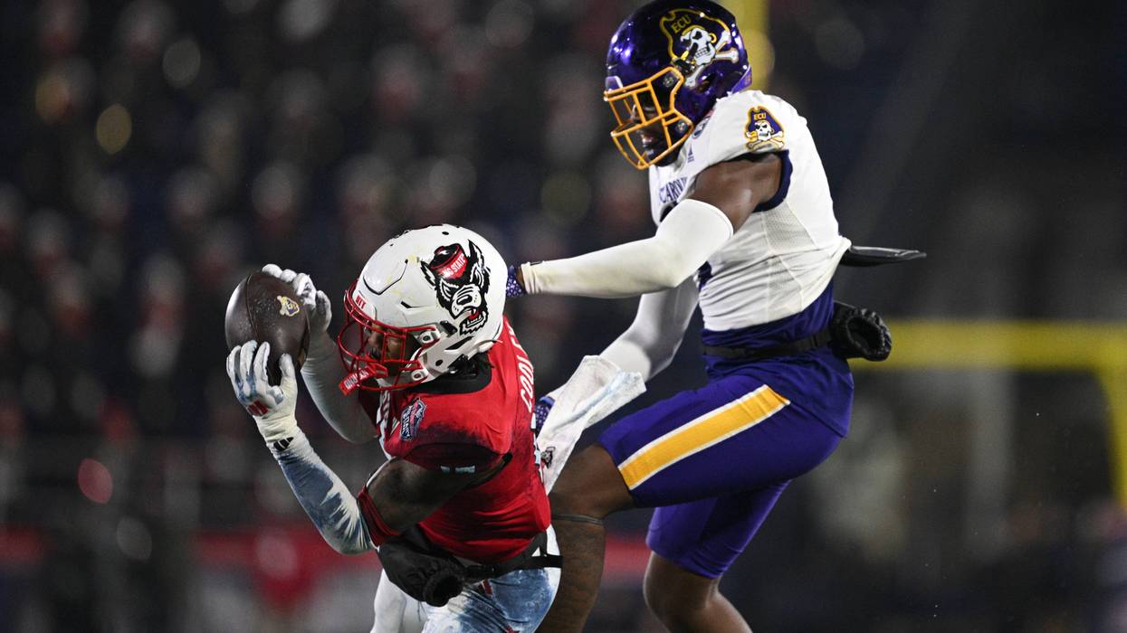 New LSU DB Tamarcus Cooley intercepts a pass