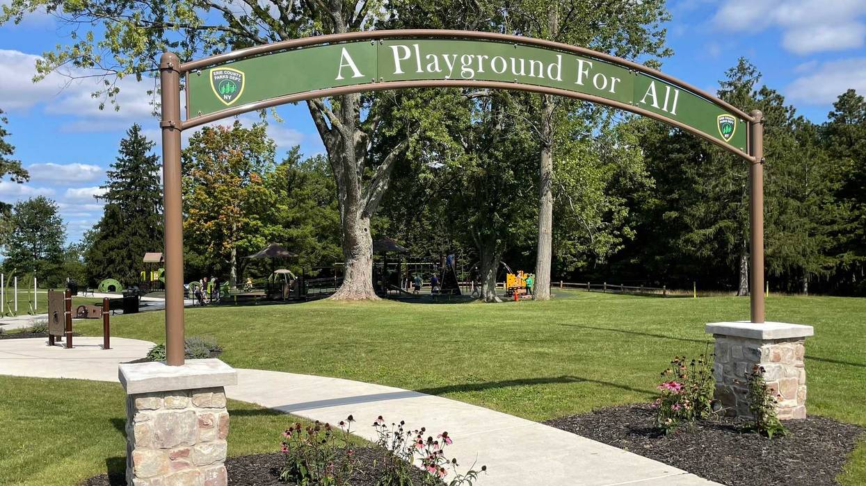 New playground at Chestnut Ridge Park