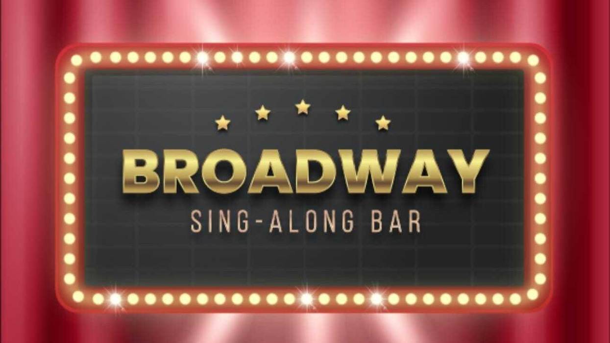 New pop up Broadway Sing-Along Bar