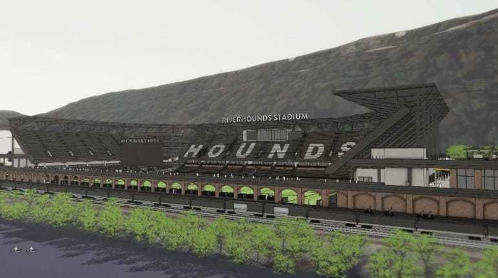 New Riverhounds stadium