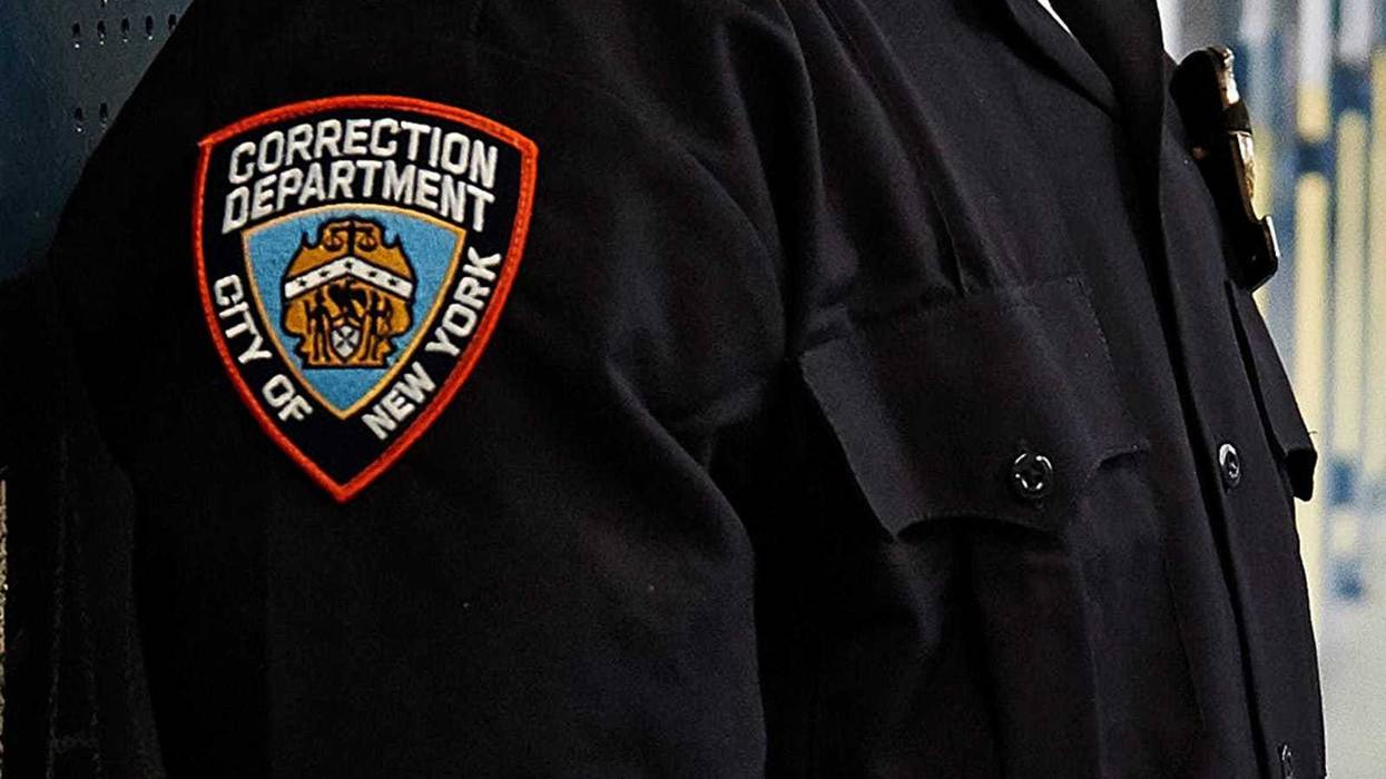 New York City Department of Correction officer at Rikers Island.