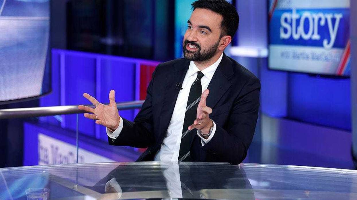 New York City mayoral candidate Zohran Mamdani visits "The Story With Martha MacCallum" at Fox News Channel Studios on October 15, 2025 in New York City.