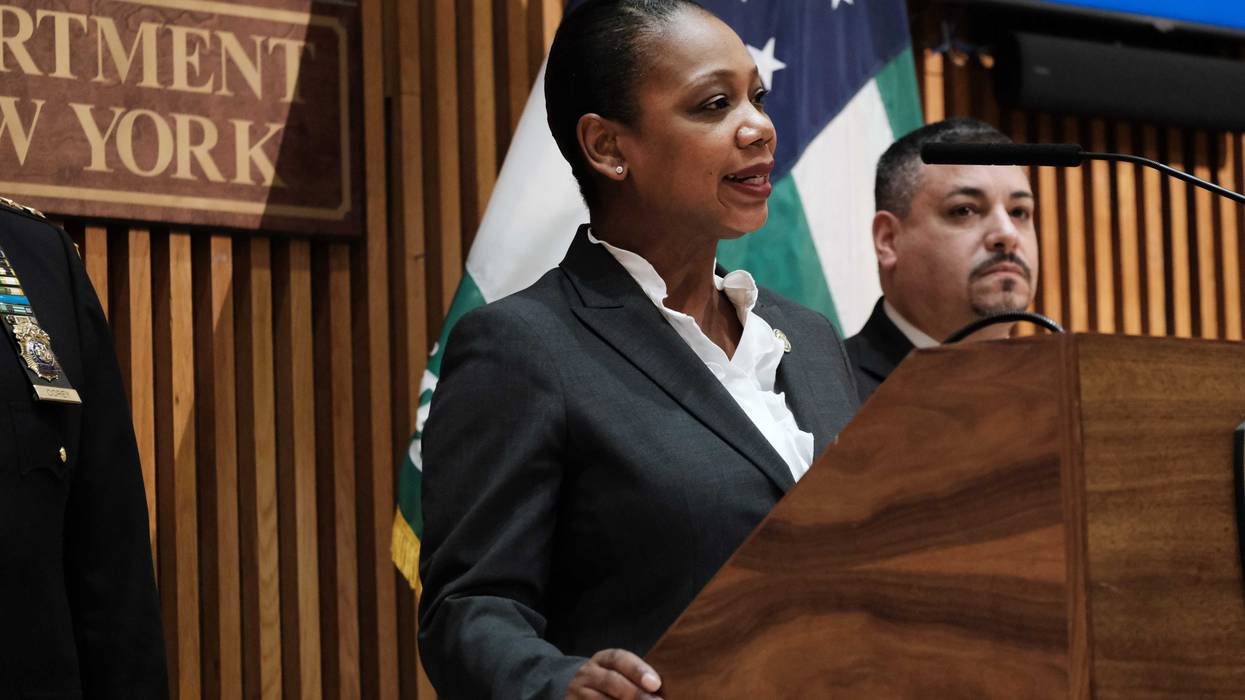 New York City Police Commissioner Keechant Sewell