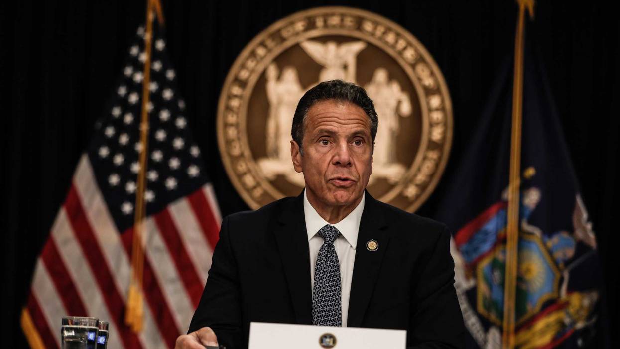 New York Gov. Andrew Cuomo speaks at a news conference on July 1, 2020 in New York City.