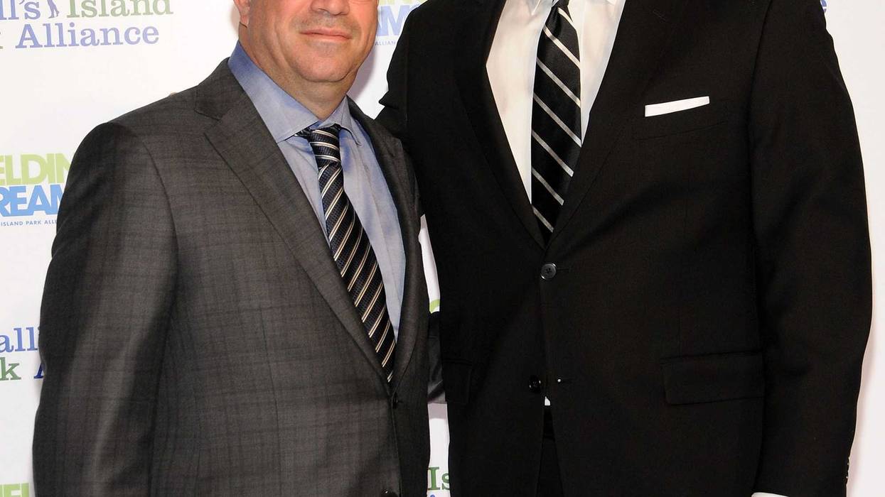 NEW YORK, NY - MARCH 11: Honoree and CNN Worldwide President Jeff Zucker (L) and CNN 'New Day' anchor Chris Cuomo attend the 2014 Fielding Dreams gala at American Museum of Natural History on March 11, 2014 in New York City. (Photo by Desiree Navarro/WireImage)