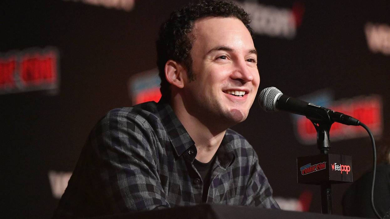 NEW YORK, NY - OCTOBER 05: Ben Savage speaks onstage at the Boy Meets World 25th Anniversary Reunion panel during New York Comic Con 2018 at Jacob K. Javits Convention Center on October 5, 2018 in New York City.