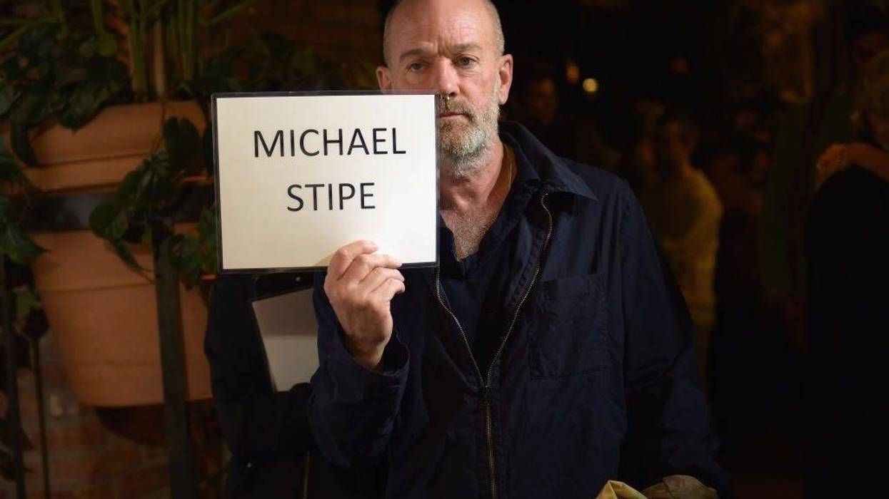 NEW YORK, NY - OCTOBER 19: Michael Stipe attends the premiere screening and party for truTVs new comedy series At Home with Amy Sedaris at The Bowery Hotel on October 19, 2017 in New York City. 27056_024. (Photo by Jason Kempin/Getty Images)