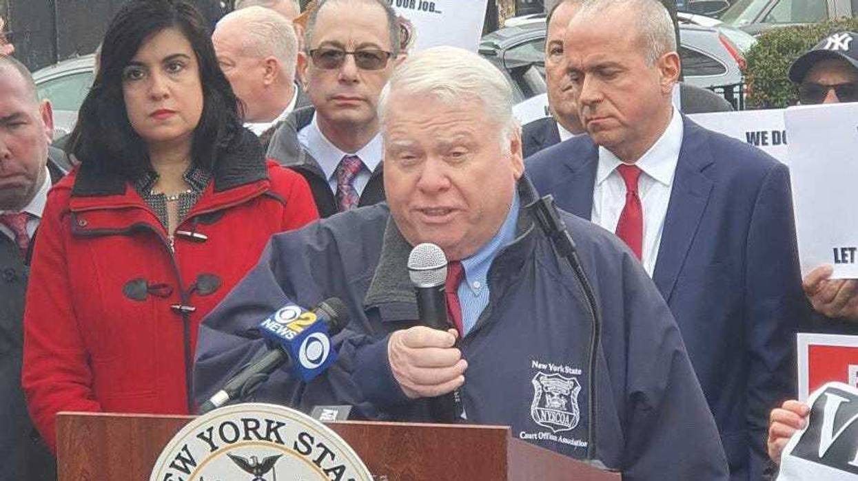 New York State Court Officers Association President Dennis Quirk