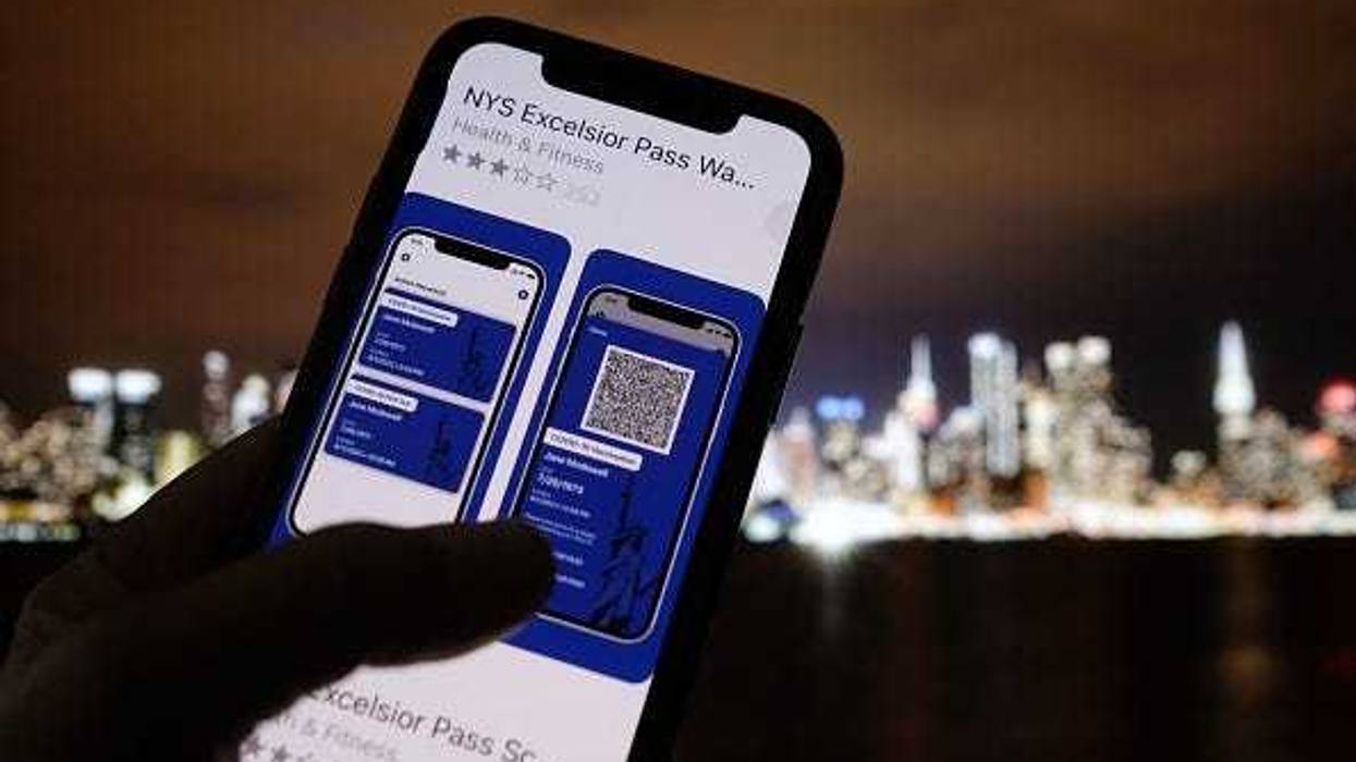 New York State Excelsior Pass, one of several digital vaccine passports