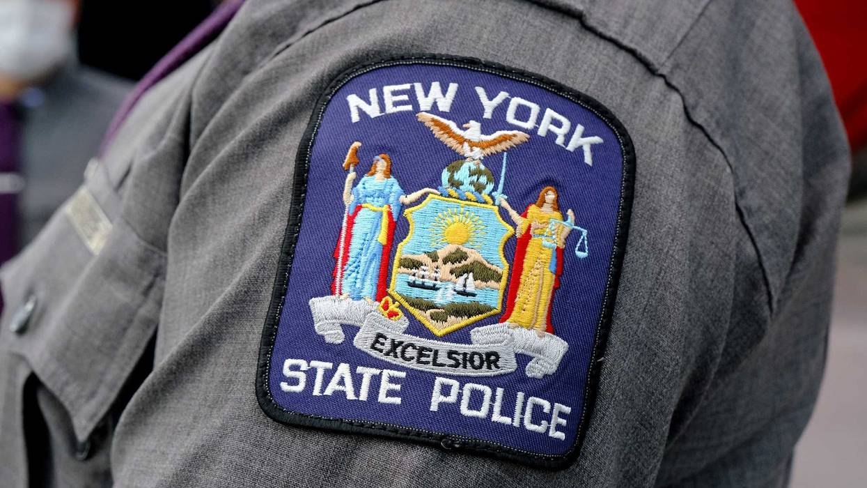 New York State Police badge