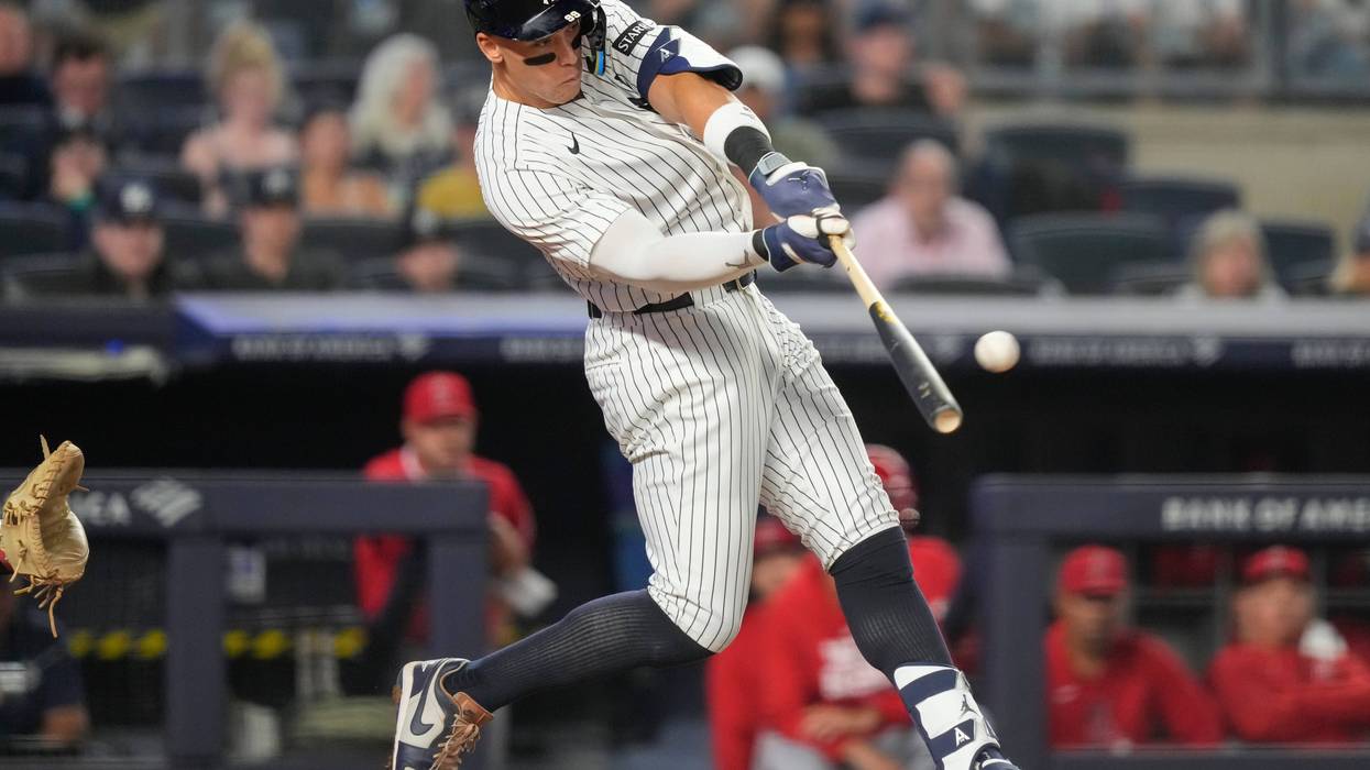 Judge, Grisham HR twice, overcome Trout's 2 homers in Yanks' 11-10 win over Angels that stops skid