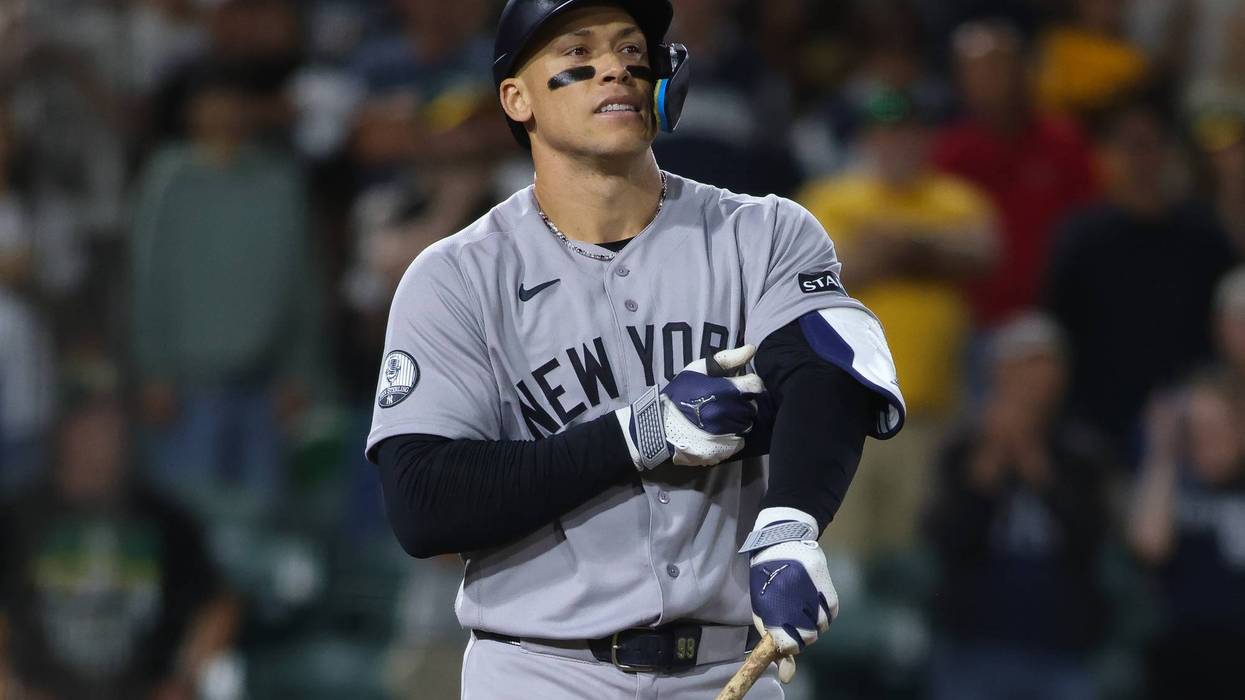 Yankees slugger Aaron Judge out of lineup with bone bruise in right rib and may miss a few days
