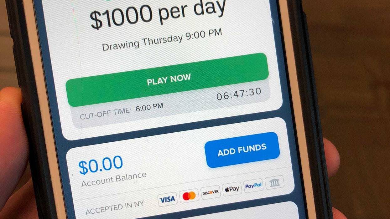 New Yorkers can now play the lottery from their smart phone