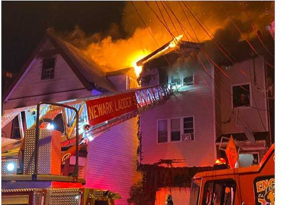 Newark fire