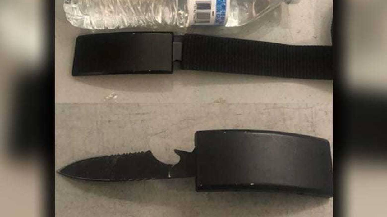 Newark TSA Knife