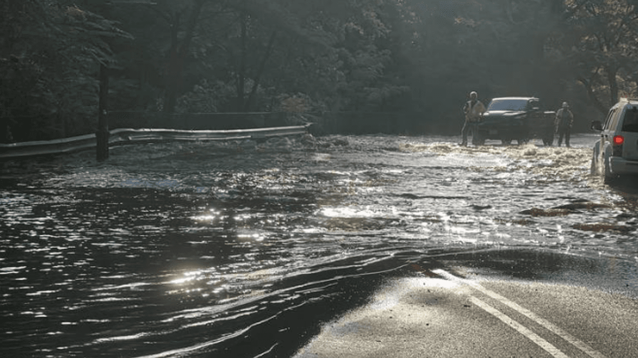 Newark water main break