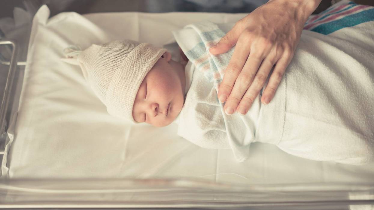 Newborn in hospital