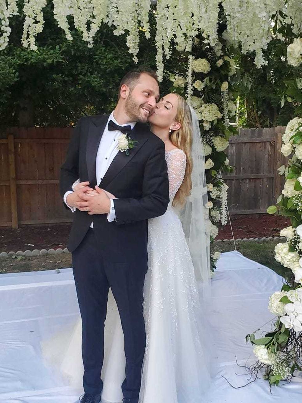 Newlyweds Ashley and Israel