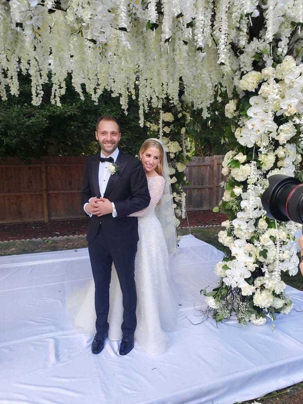 Newlyweds Ashley and Israel