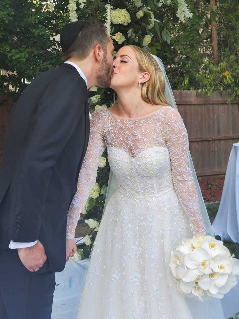 Newlyweds Ashley and Israel