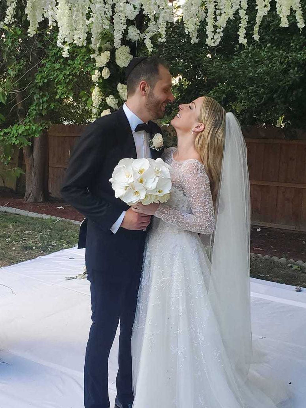 Newlyweds Ashley and Israel