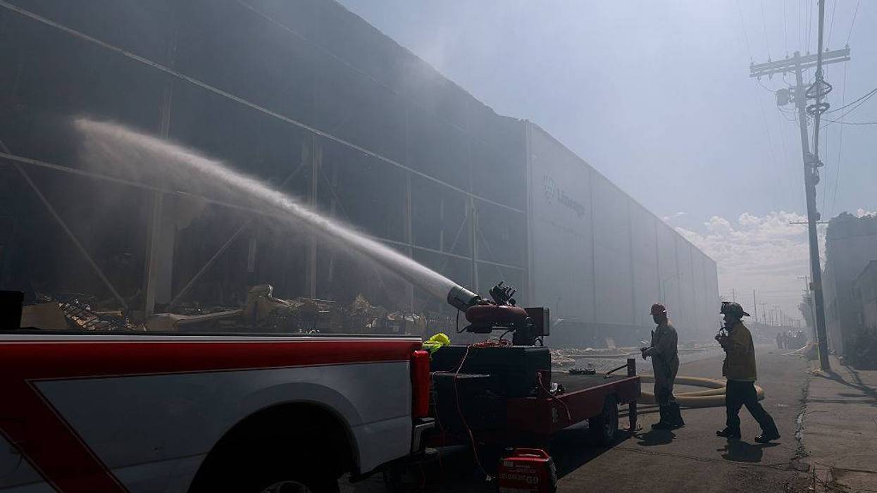 Newsom Declares State of Emergency For LA Warehouse Fire