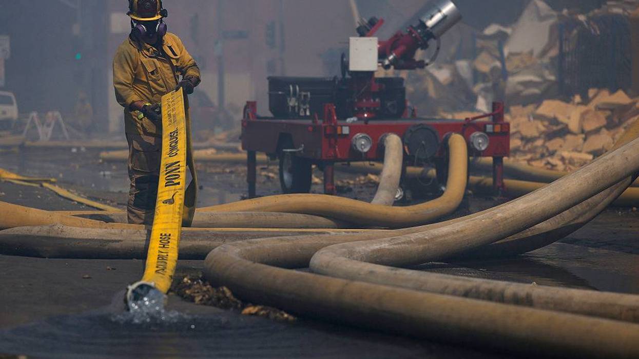 Newsom Declares State of Emergency For LA Warehouse Fire