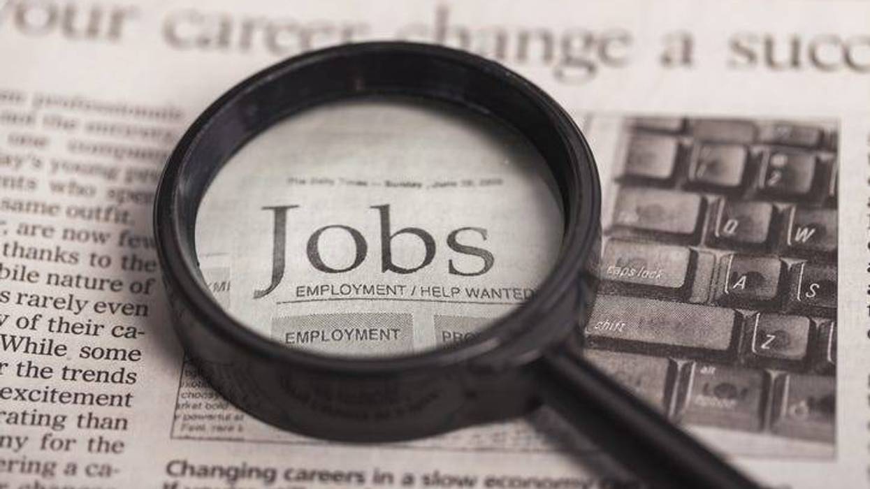 Newspaper jobs ad