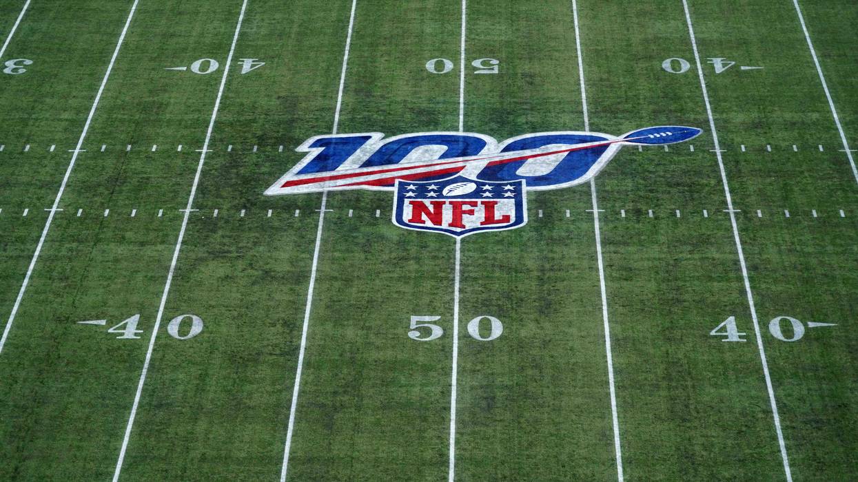 NFL 100 Logo