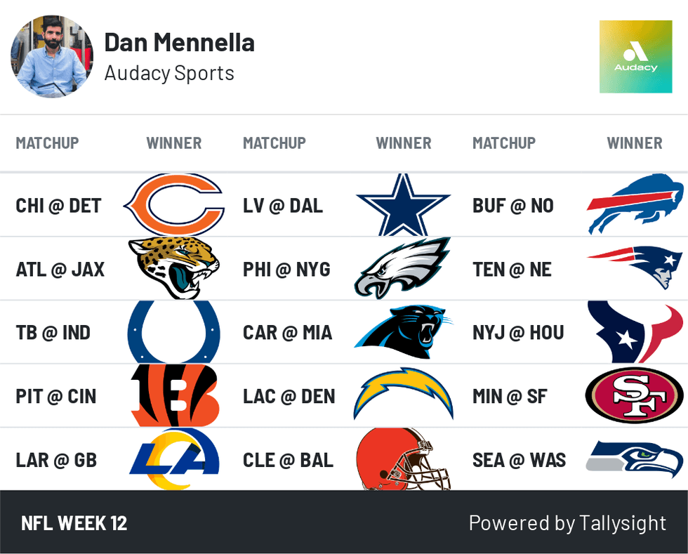 NFL Week 12