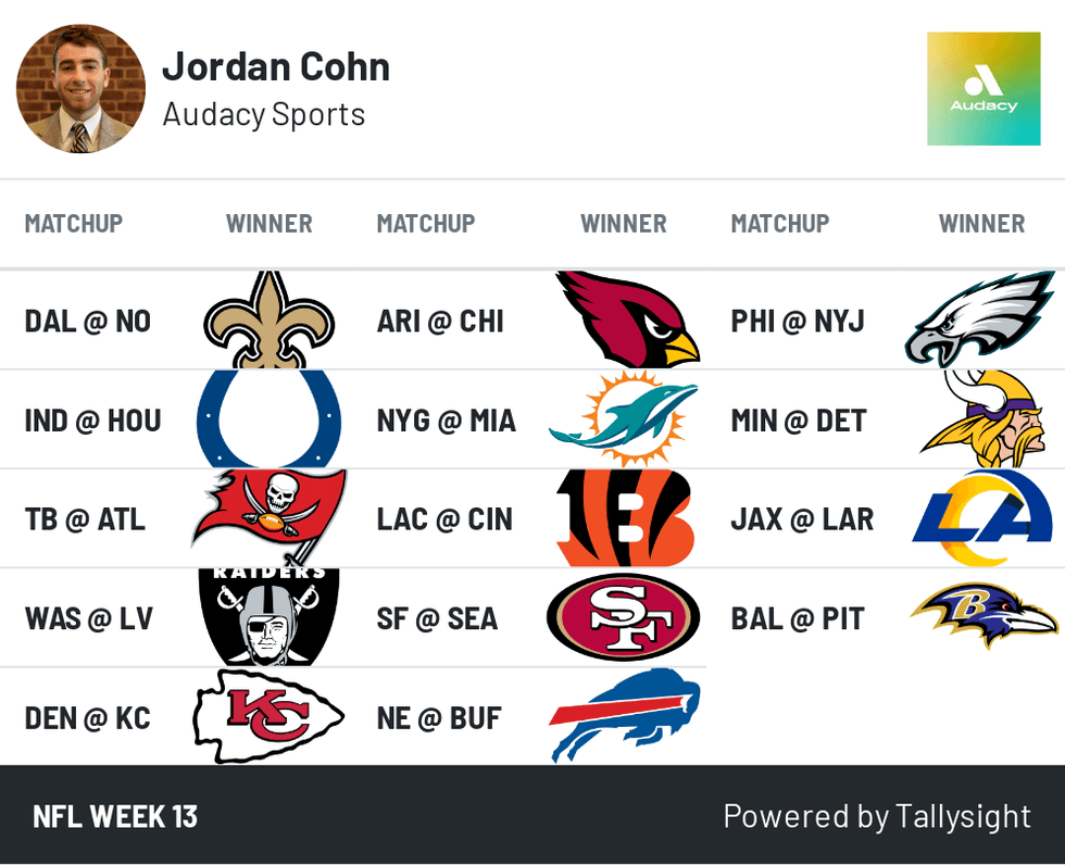 NFL Week 13