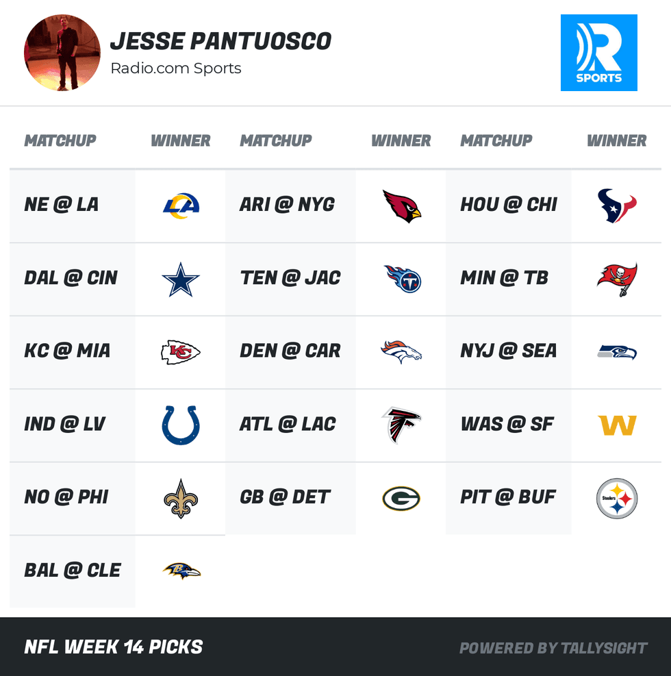 NFL Week 14