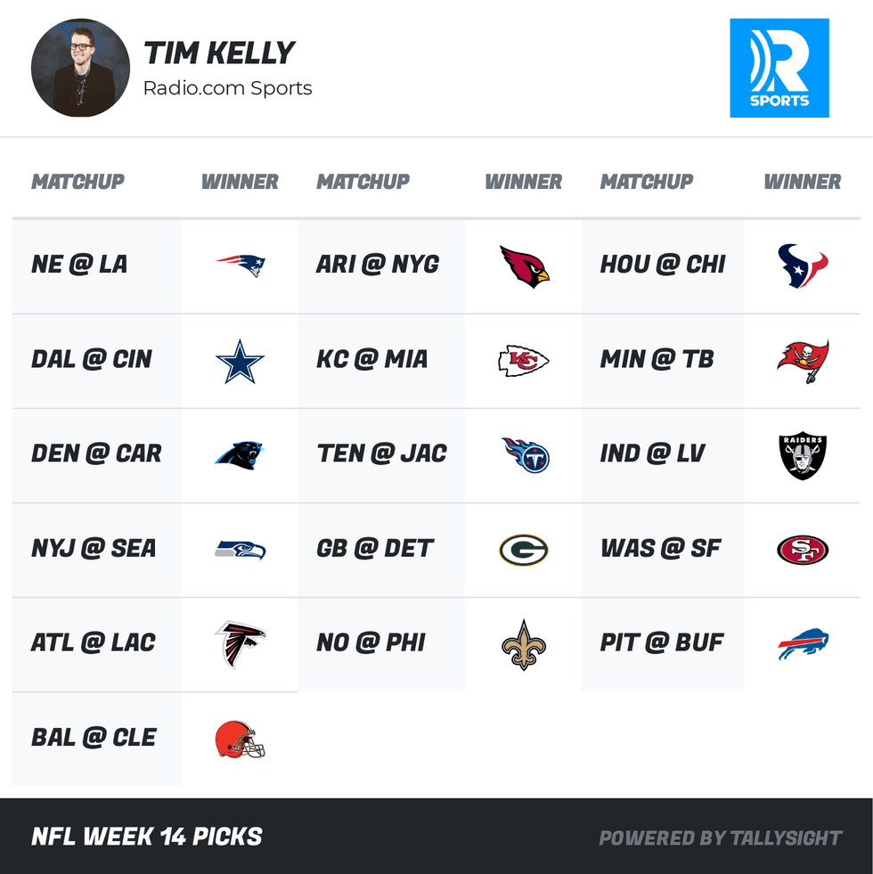 NFL Week 14