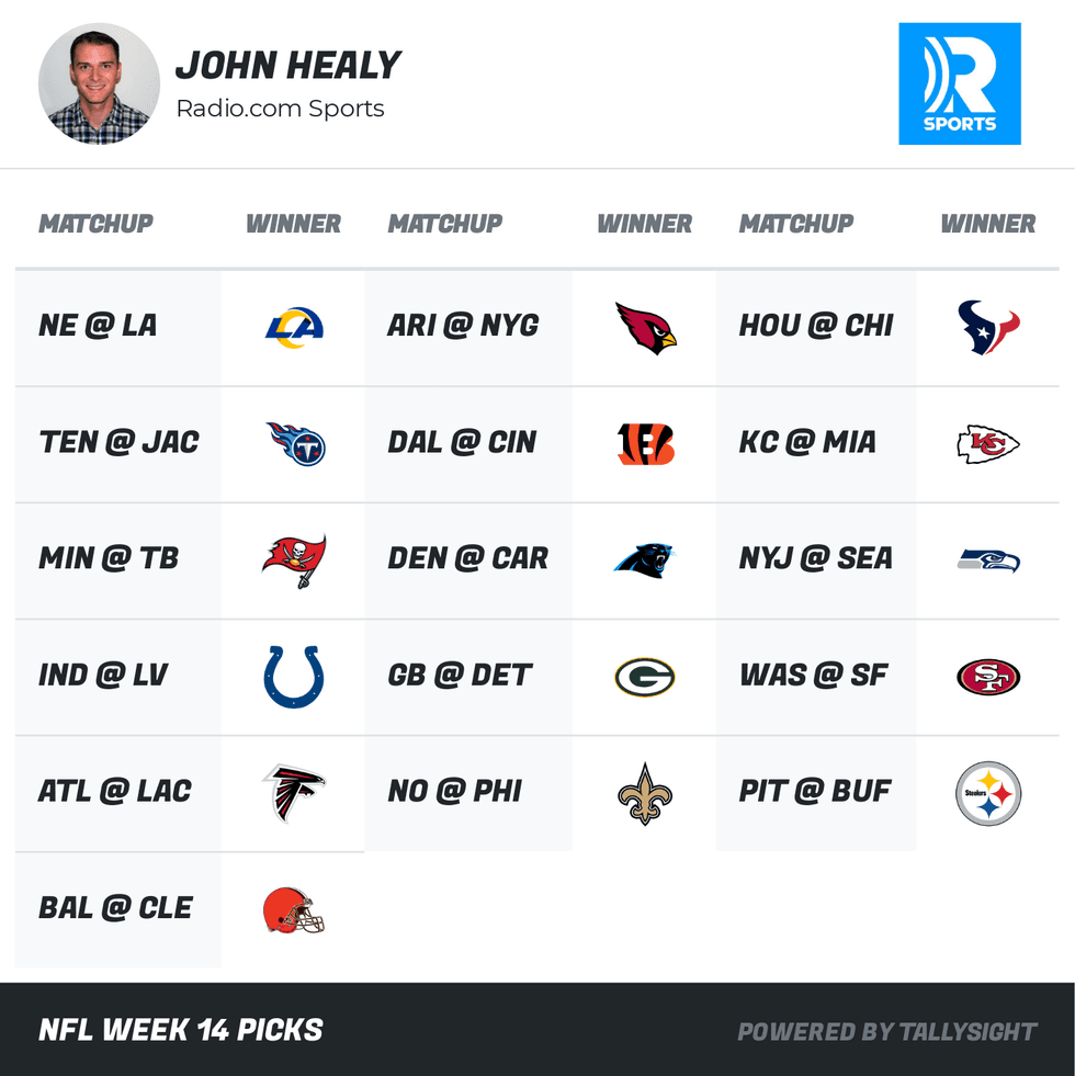 NFL Week 14