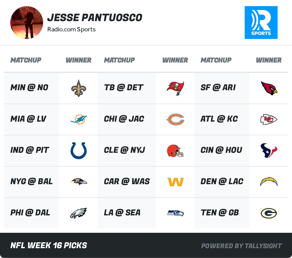 NFL Week 16