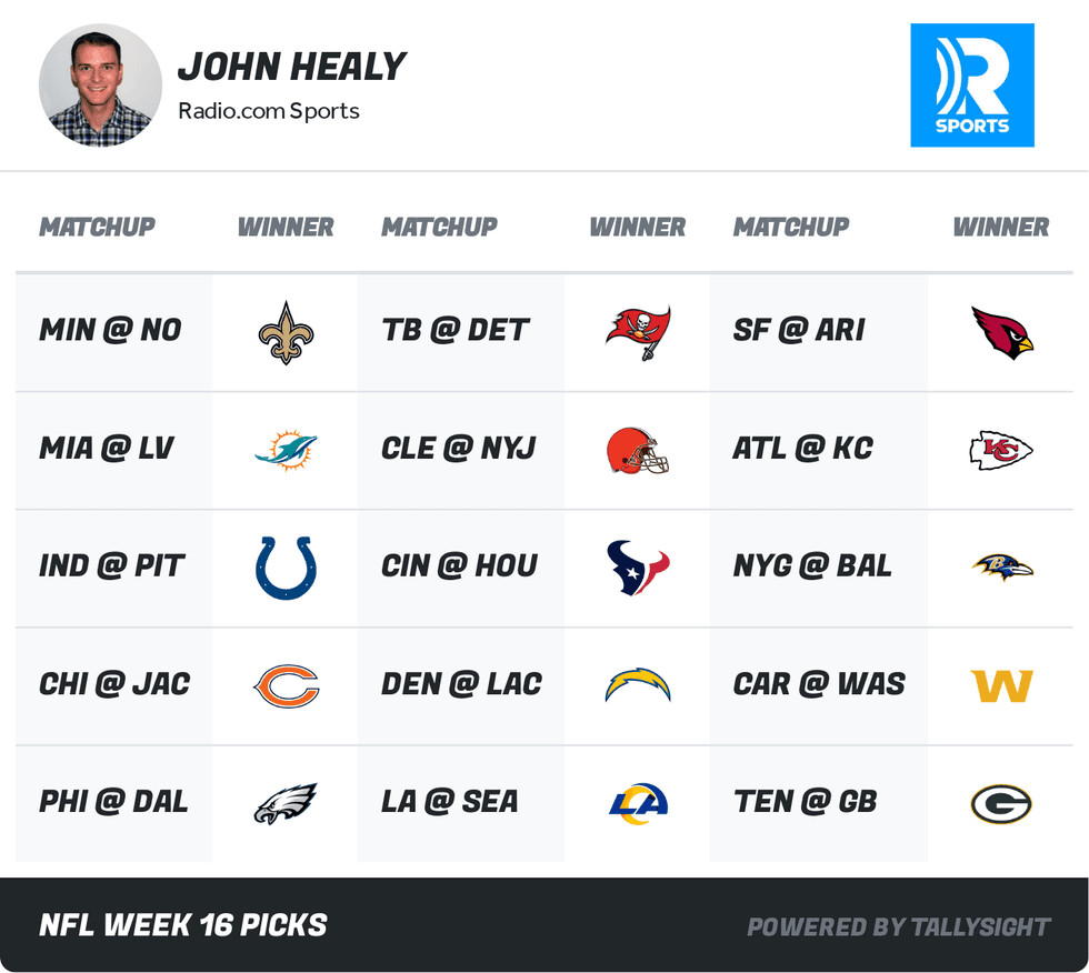 NFL Week 16