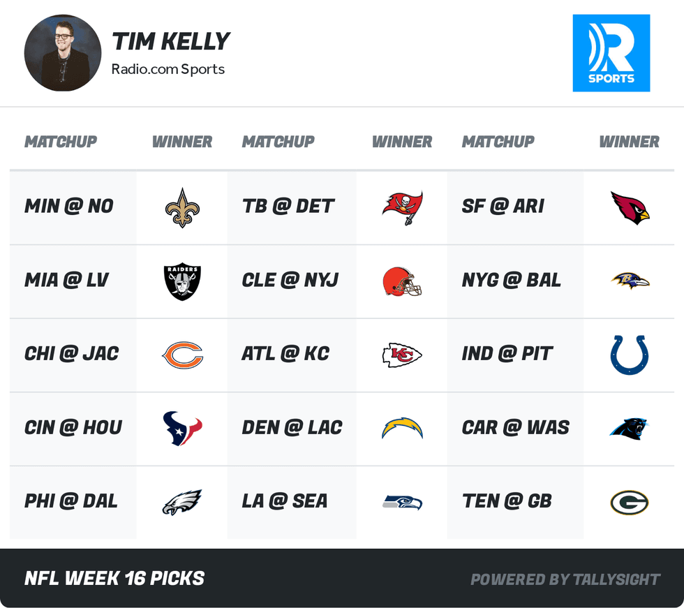 NFL Week 16