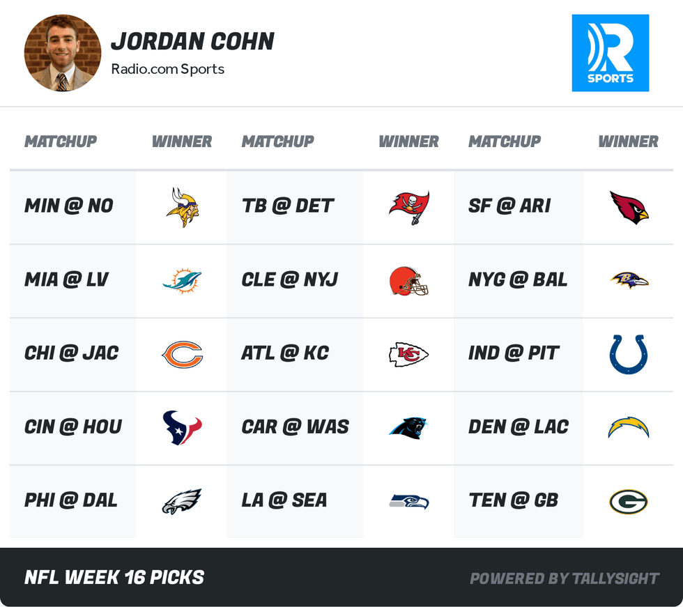 NFL Week 16