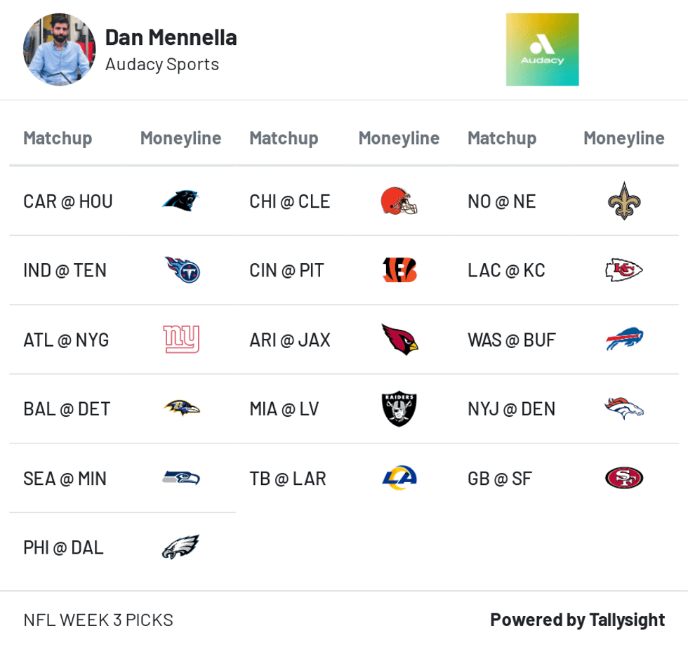 NFL Week 3
