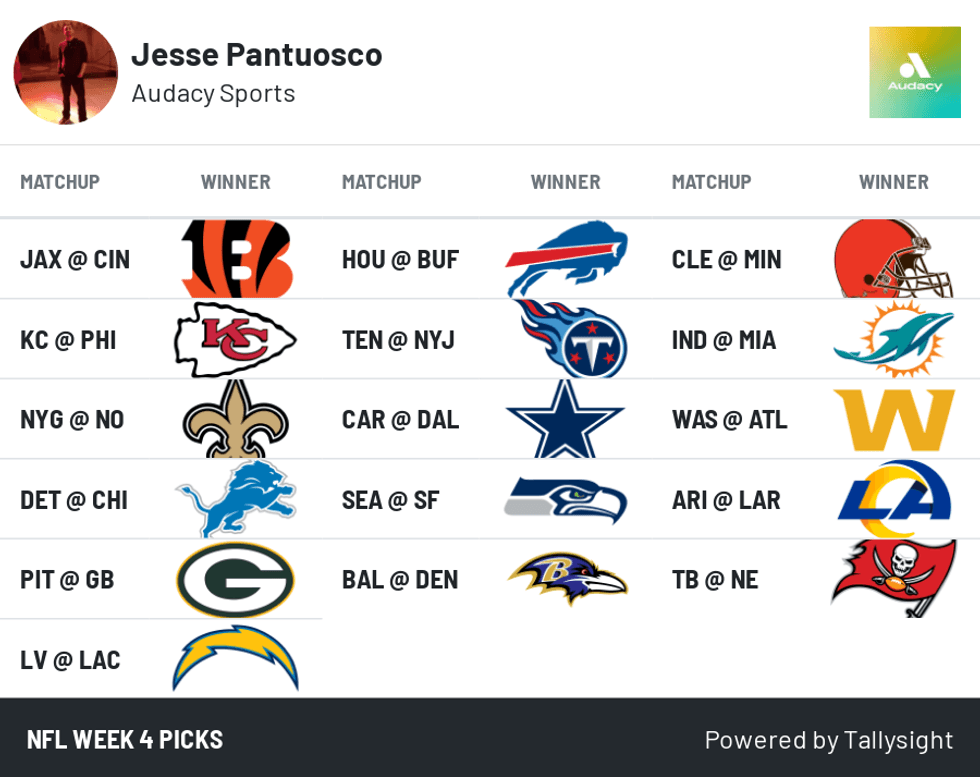 NFL Week 4