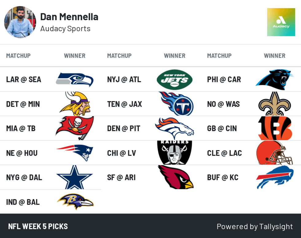 NFL Week 5