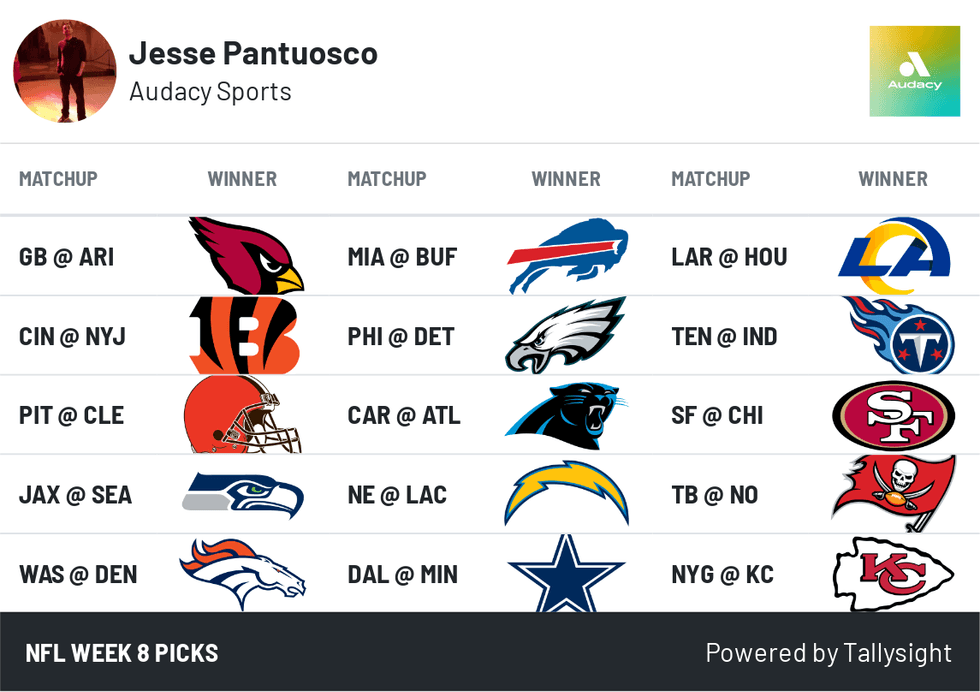 NFL Week 8